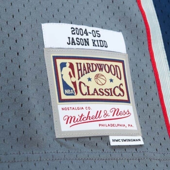 Swingman Jason Kidd New Jersey Nets Alternate 2004-05 Jersey - Picture 3 of 9